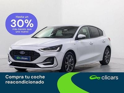 Usado Ford Focus ST-Line 125 CV (91 kW) 2022 Blanco Berlina