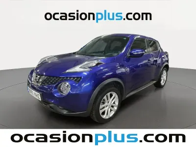 Käytetty Nissan Juke N-Connecta 116 HP (85 kW) 2018 Sininen Katumaasturi