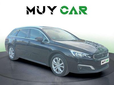 Usado Peugeot 508 SW Active 165 CV (121 kW) 2017 Negro Familiar