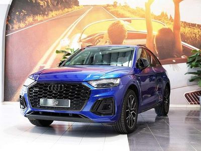 Azul Usado 2021 Audi Q5 S-Line SUV | 37.900 € (Precio justo)
