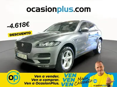 Usado Jaguar F-Pace Prestige 250 CV (183 kW) 2020 Gris SUV