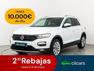 Blanco Usado 2021 VW T-Roc Advance SUV | 21.990 € (Precio justo)