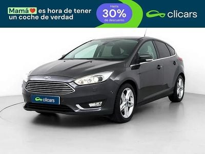 Begagnad Ford Focus Titanium 125 HK (91 kW) 2017 Grå Sedan