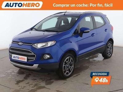 Usado Ford Ecosport 90 CV (66 kW) 2014 Azul SUV