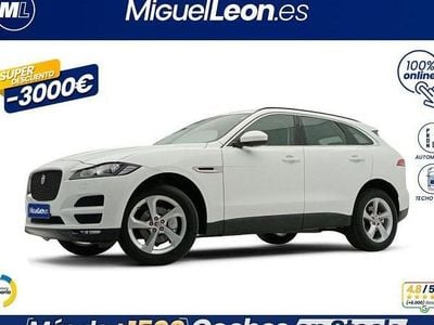 Blanco Usado 2019 Jaguar F-Pace Portfolio SUV | 22.985 € (Precio justo)