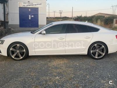 Usado Audi A5 Sportback 177 CV (130 kW) 2013 Blanco Utilitario