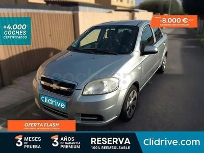 Usado Chevrolet Aveo LS 86 CV (63 kW) 2011 Gris / plata Berlina