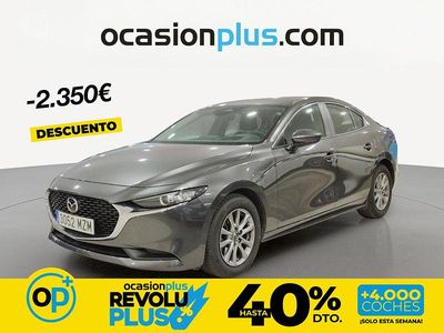 Usado Mazda 3 Prime-Line 140 CV (102 kW) 2025 Gris Berlina