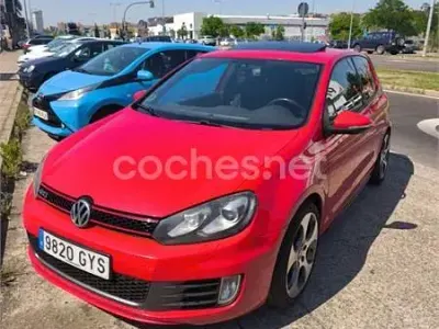 Usado VW Golf VI GTI 210 CV (154 kW) 2010 Rojo Utilitario