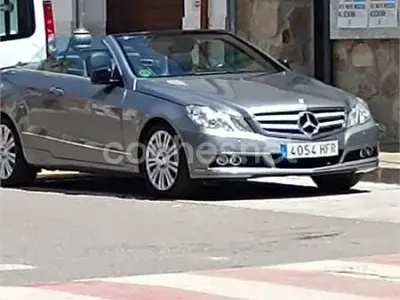 Usado Mercedes E350 Avantgarde 231 CV (169 kW) 2012 Gris / plata Descapotable