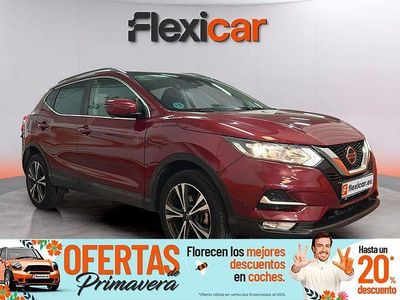 Usado Nissan Qashqai N-Connecta 115 CV (84 kW) 2018 Rojo SUV