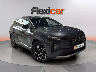 Usado Hyundai Tucson N Line 150 CV (110 kW) 2024 Gris SUV