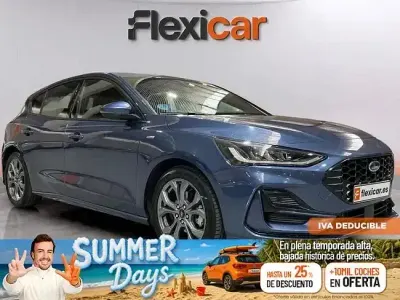 Usado Ford Focus ST-Line 125 CV (91 kW) 2023 Azul Berlina
