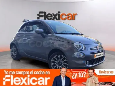 Usado Fiat 500C Dolcevita 70 CV (51 kW) 2021 Gris / plata Descapotable