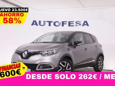 Usado Renault Captur Intens 90 CV (66 kW) 2016 Gris SUV