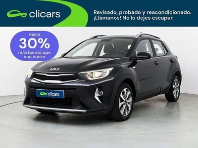 Usado Kia Stonic 84 CV (61 kW) 2022 Negro SUV