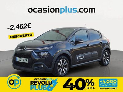 Usado Citroën C3 PureTech 110 CV (80 kW) 2024 Negro Berlina
