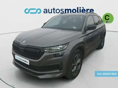 Usado Skoda Kodiaq SportLine 150 CV (110 kW) 2023 Gris SUV