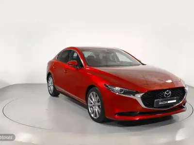Usado Mazda 3 Exclusive-Line 150 CV (110 kW) 2023 Rojo Berlina