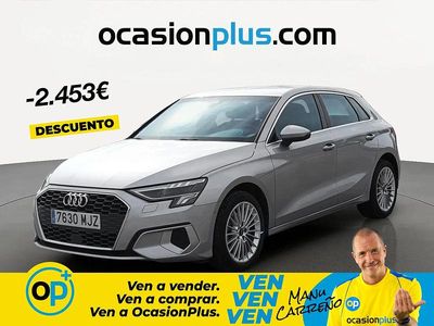 Usado Audi A3 Advanced Plus 110 HP (80 kW) 2023 Cinzento Sedan
