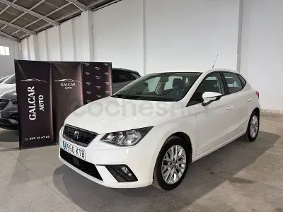 Usado Seat Ibiza Style 75 CV (55 kW) 2019 Blanco Utilitario
