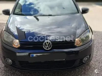 Usado VW Golf VI Sport 105 CV (77 kW) 2010 Negro Utilitario
