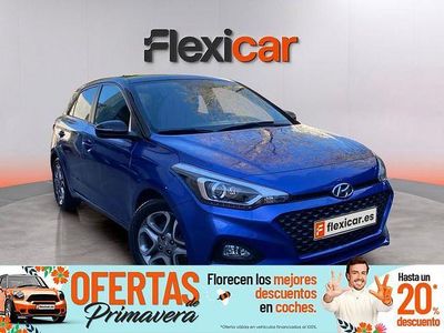 Usado Hyundai i20 100 CV (73 kW) 2019 Azul Utilitario