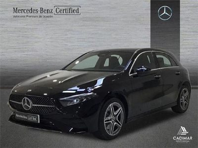 Usado Mercedes A250 AMG line 218 CV (160 kW) 2024 Negro noche Berlina