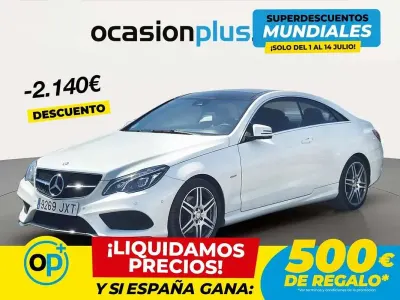 Usado Mercedes E350 258 CV (189 kW) 2017 Blanco Coupe