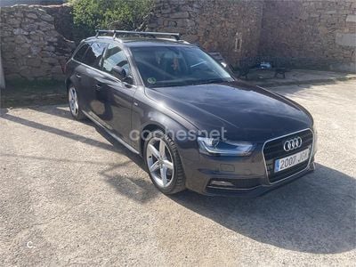 Usado Audi A4 S-Line 150 CV (110 kW) 2015 Negro Familiar