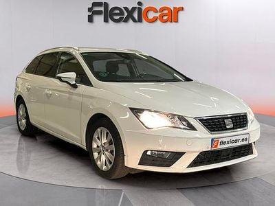 Usado Seat Leon ST Reference 116 CV (85 kW) 2019 Blanco Familiar