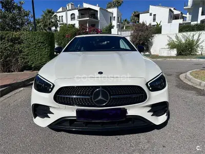 Usado Mercedes E220 194 CV (142 kW) 2022 Blanco Descapotable