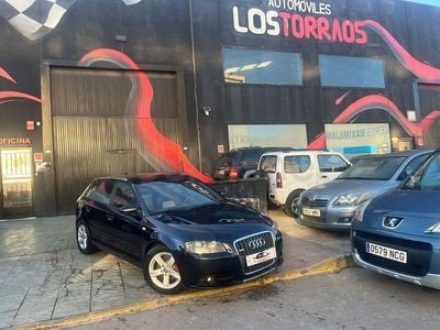 Usado Audi A3 Ambiente 170 CV (125 kW) 2007 Azul Utilitario