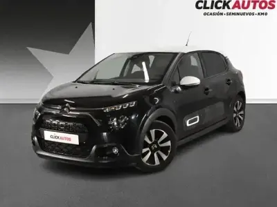Usado Citroën C3 83 CV (61 kW) 2024 Negro Utilitario