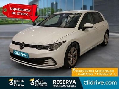 Usado VW Golf VIII Life 115 CV (84 kW) 2022 Blanco Berlina