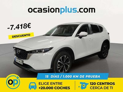 Blanco Usado 2023 Mazda CX-5 Center-Line SUV | 27.590 € (Precio justo)