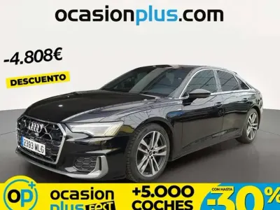 Usado Audi A6 S-Line 204 CV (150 kW) 2023 Negro Berlina