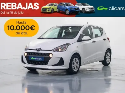 Usado Hyundai i10 66 CV (48 kW) 2017 Blanco Utilitario