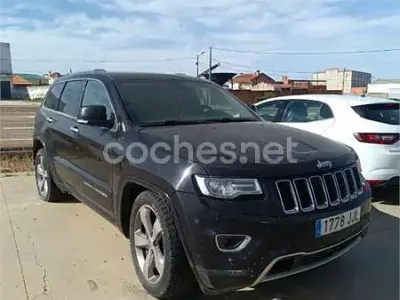 Usado Jeep Grand Cherokee Overland 250 CV (183 kW) 2013 Negro SUV