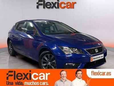 Usado Seat Leon Style 130 CV (95 kW) 2020 Azul Berlina