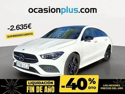 Blanco Usado 2019 Mercedes CLA220 Shooting Brake Familiar | 28.990 € (Precio justo)