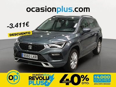 Usado Seat Ateca Style 150 CV (110 kW) 2020 Gris SUV