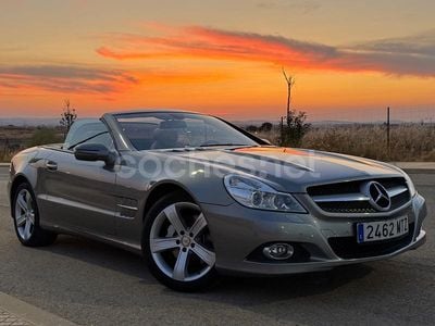 Usado Mercedes SL350 306 CV (225 kW) 2012 Gris / plata Descapotable