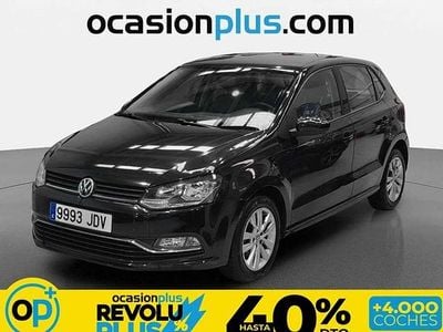Usado VW Polo Advance 90 CV (66 kW) 2015 Negro Utilitario