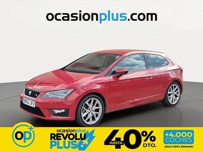 Usado Seat Leon FR 150 CV (110 kW) 2015 Rojo Utilitario