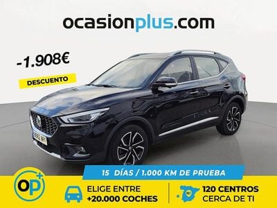 Usado MG ZS Luxury 106 CV (77 kW) 2024 Negro Recogida