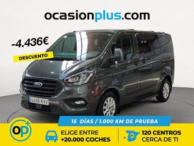 Gris Usado 2019 Ford Transit Custom Trend Familiar | 28.450 € (Caro)