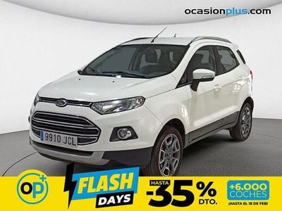 Usado Ford Ecosport Titanium 95 CV (69 kW) 2015 Blanco SUV