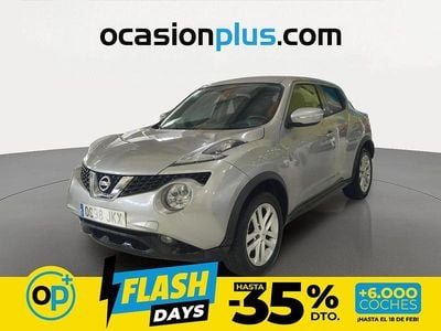 Usado Nissan Juke Acenta 110 CV (80 kW) 2015 Gris plata SUV
