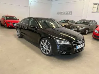 Usado Audi A7 Sportback 313 CV (230 kW) 2013 Negro Utilitario